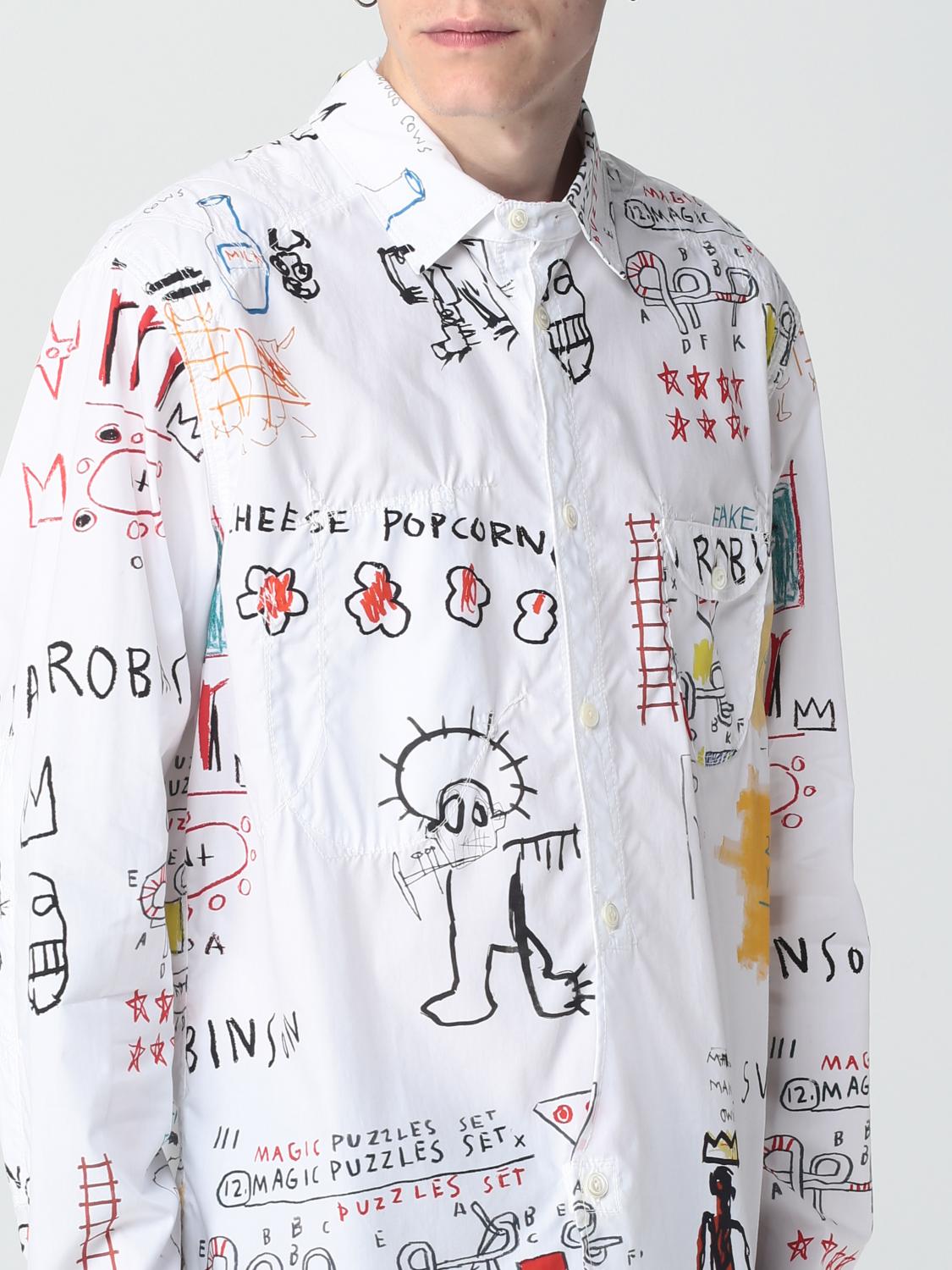 JUNYA WATANABE CAMICIA: Camicia Junya Watanabe in cotone, Bianco - Img 4