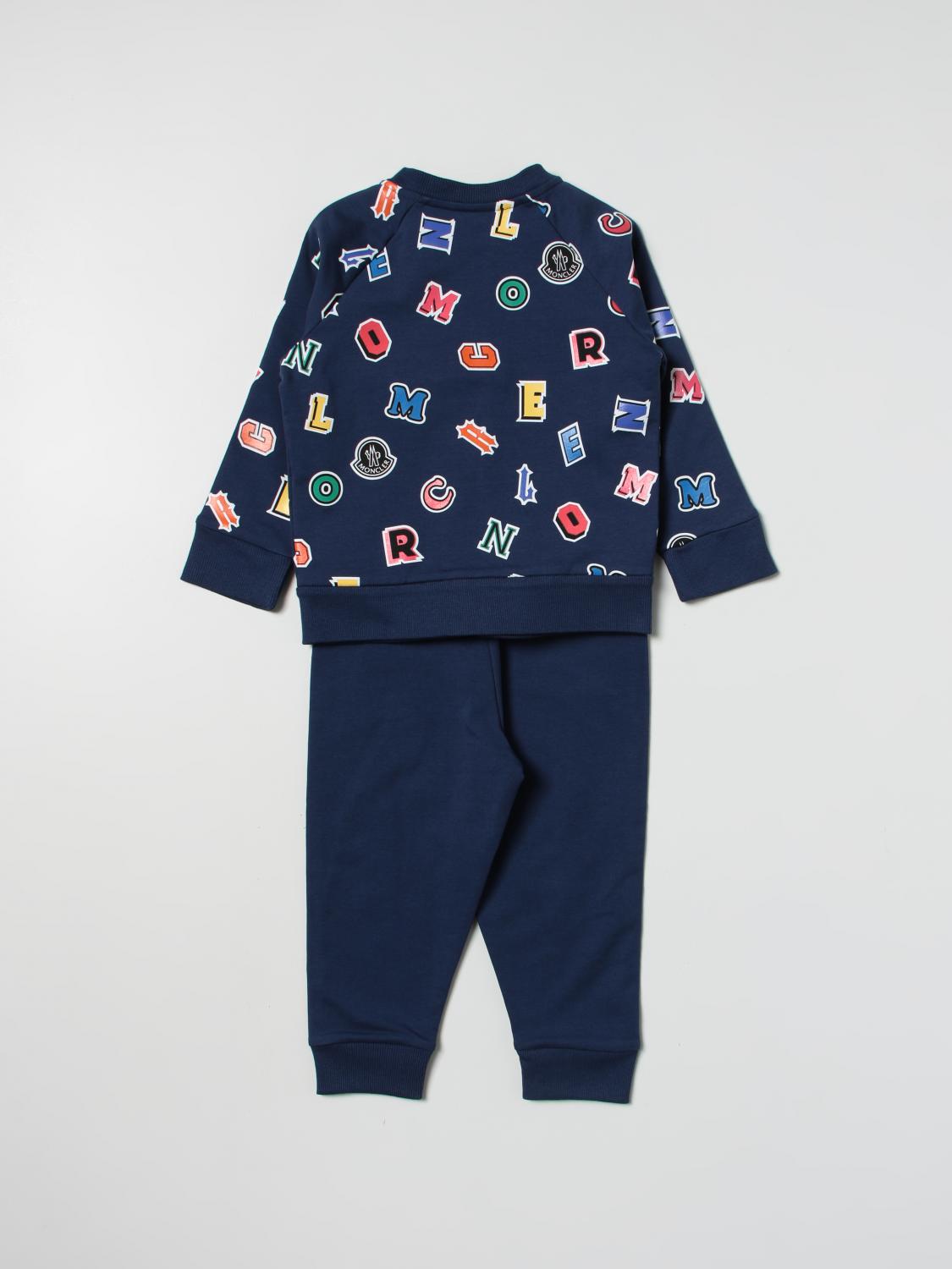 MONCLER MONO: Mono niños Moncler, Azul Oscuro - Img 2
