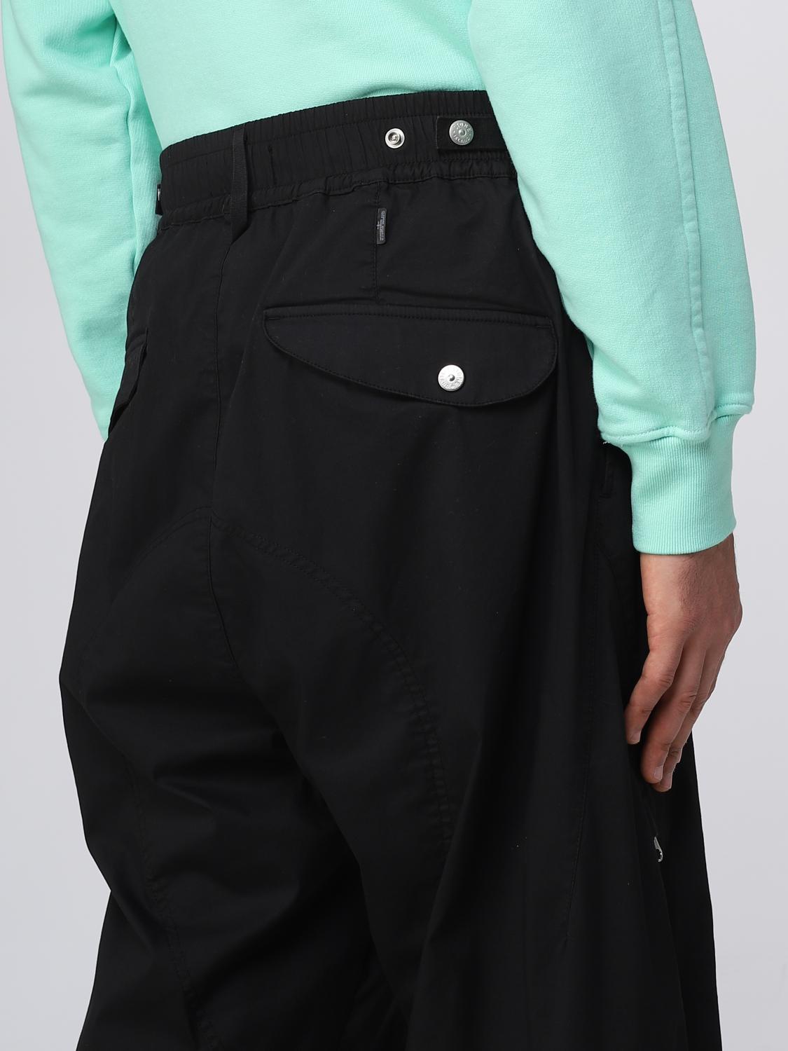 Stone Island Shadow Project Pants men - Black | 781930328 | GIGLIO.COM