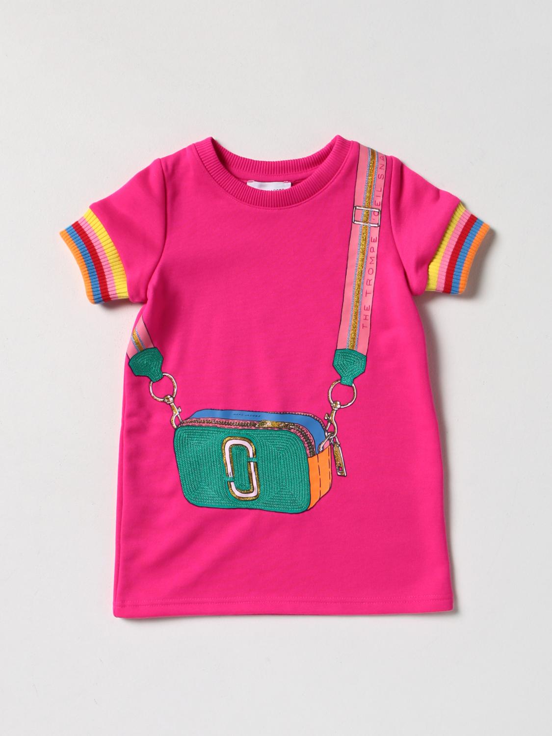 LITTLE MARC JACOBS VESTIDO: Vestido niños Little Marc Jacobs, Fucsia - Img 1