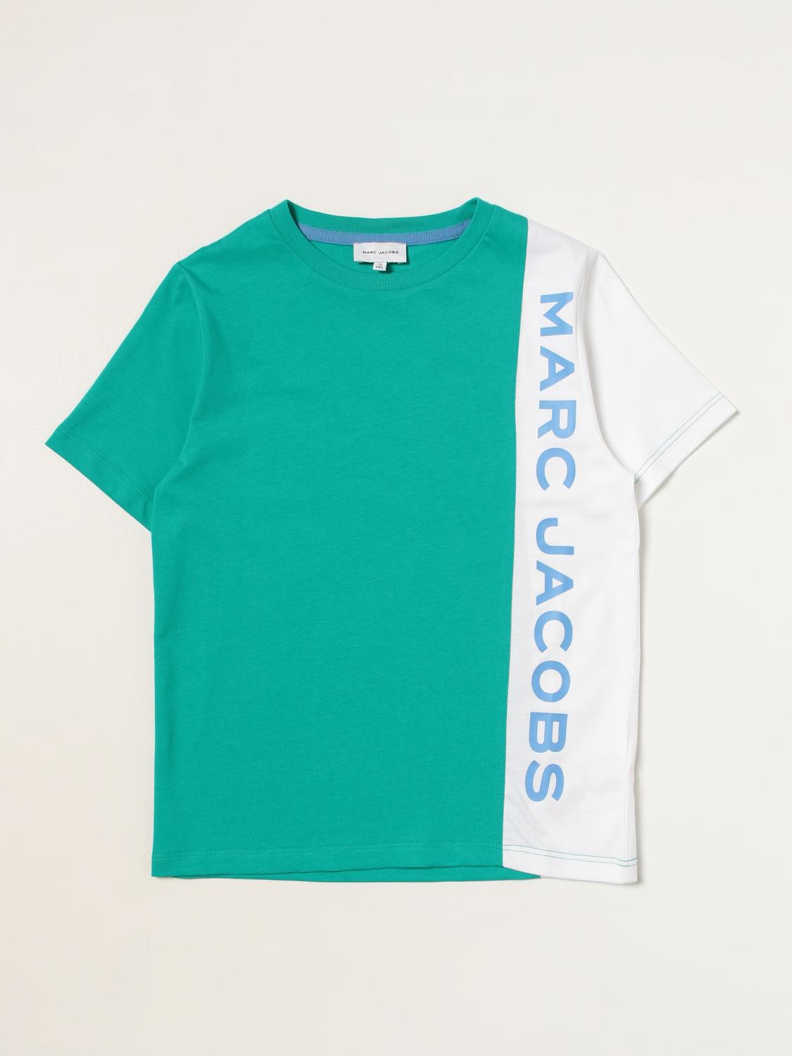 LITTLE MARC JACOBS T-SHIRT: T-shirt kids Little Marc Jacobs, Green - Img 1