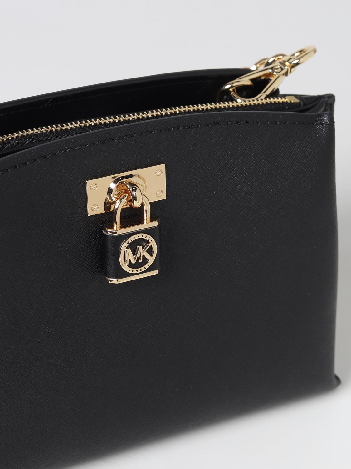 MICHAEL KORS BORSA A TRACOLLA: Borsa Ruby Michael Kors in pelle saffiano, Nero - Img 3