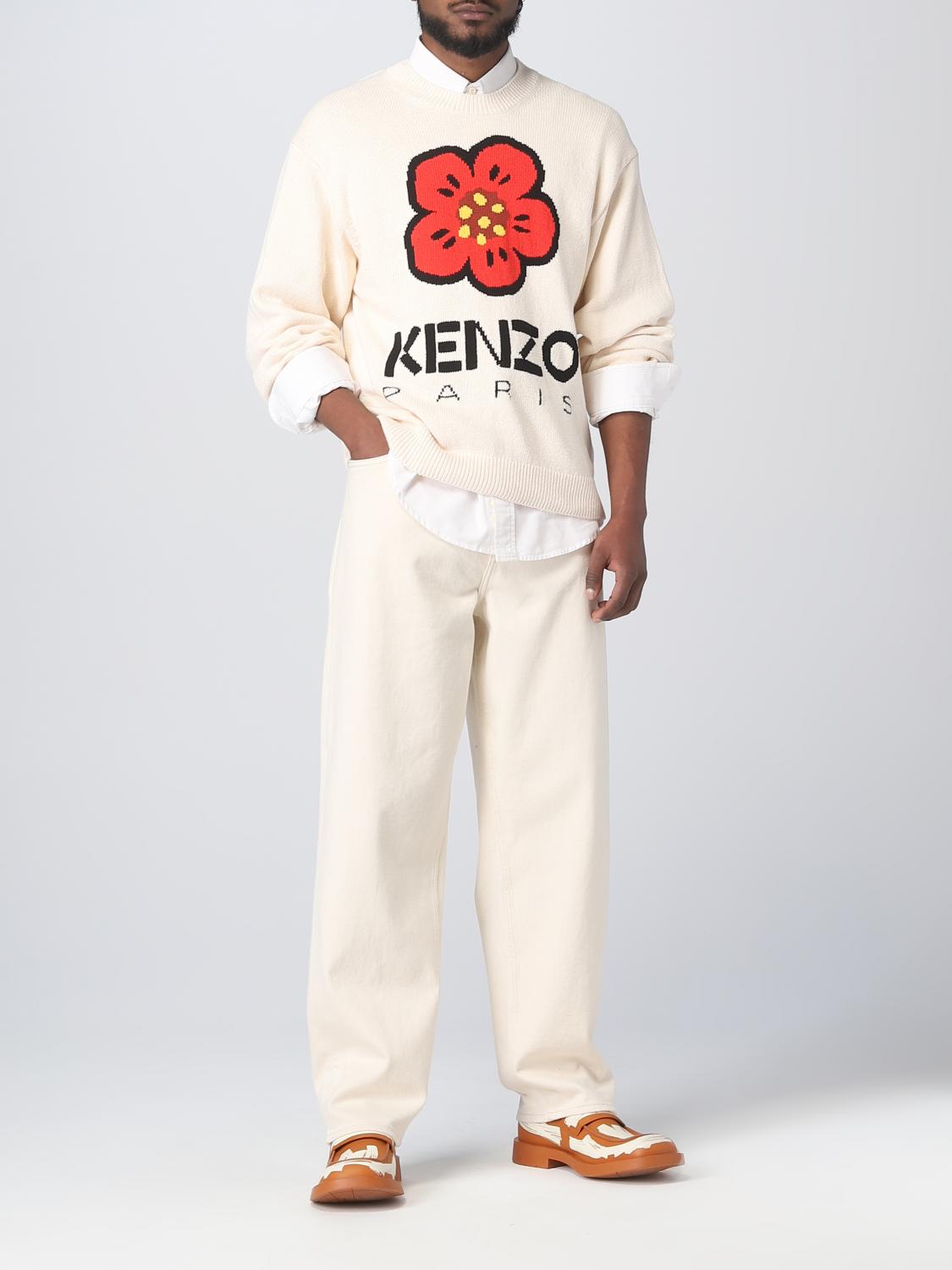 KENZO SWEATER: Sweater men Kenzo, White - Img 2