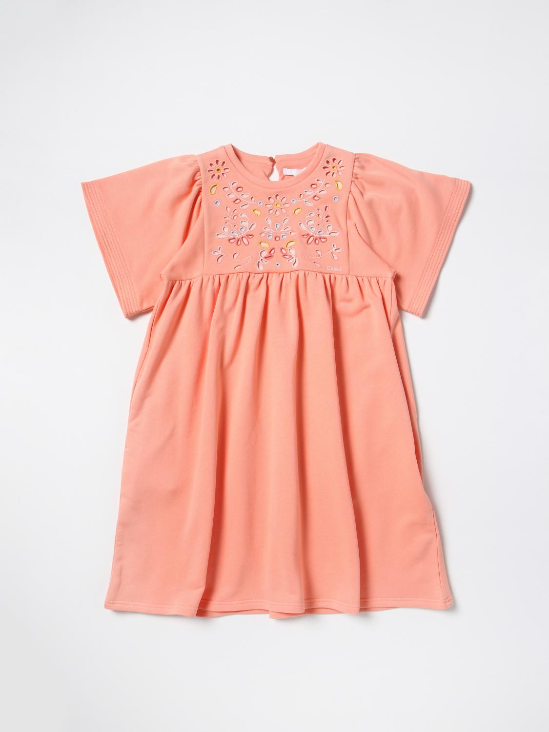 CHLOÉ VESTIDO: Vestido niños ChloÉ, Rosa - Img 1