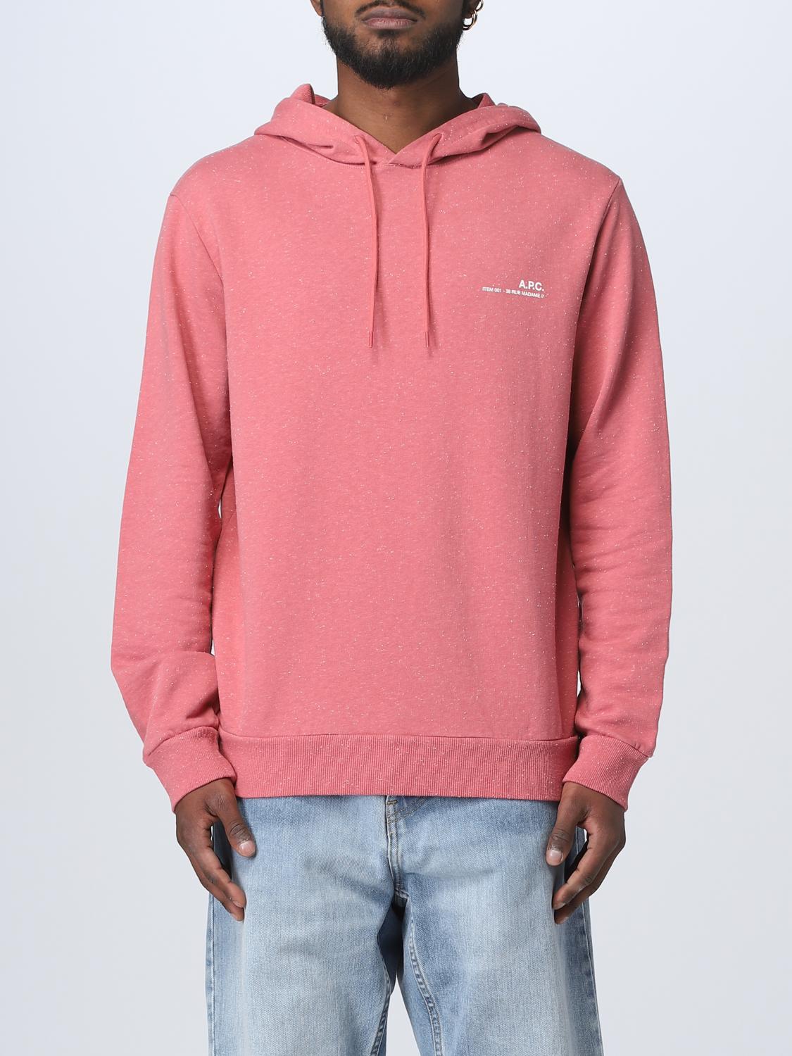 A.P.C. ТОЛСТОВКА: Толстовка Мужское A.P.C., Клубника - Img 1