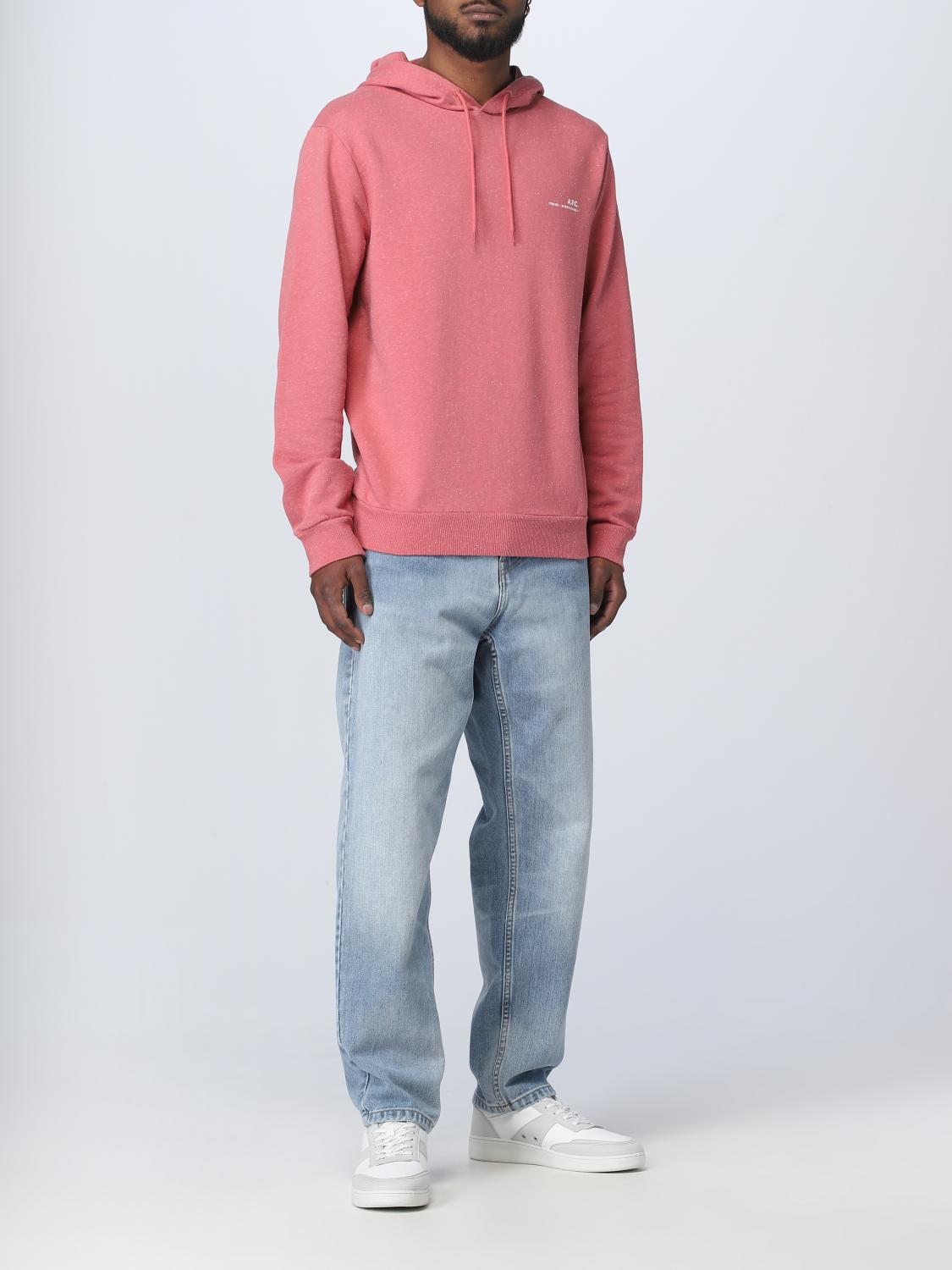 A.P.C. ТОЛСТОВКА: Толстовка Мужское A.P.C., Клубника - Img 2