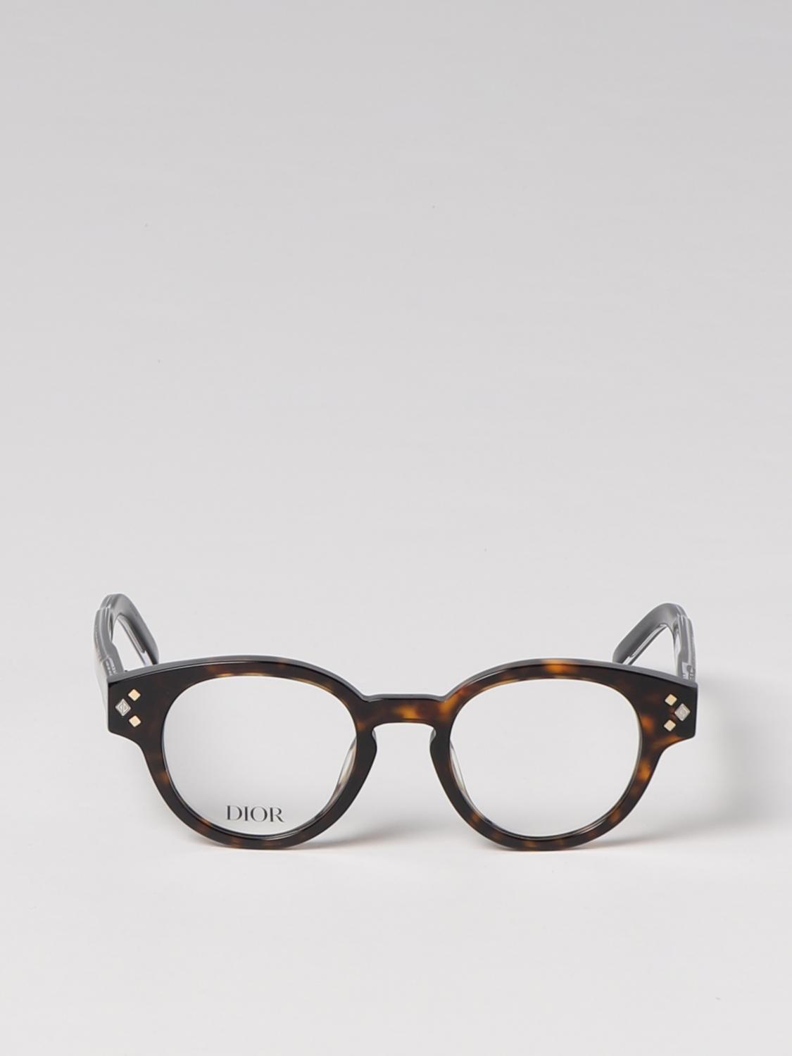 DIOR OPTICAL FRAMES: Glasses men Christian Dior, Brown - Img 2