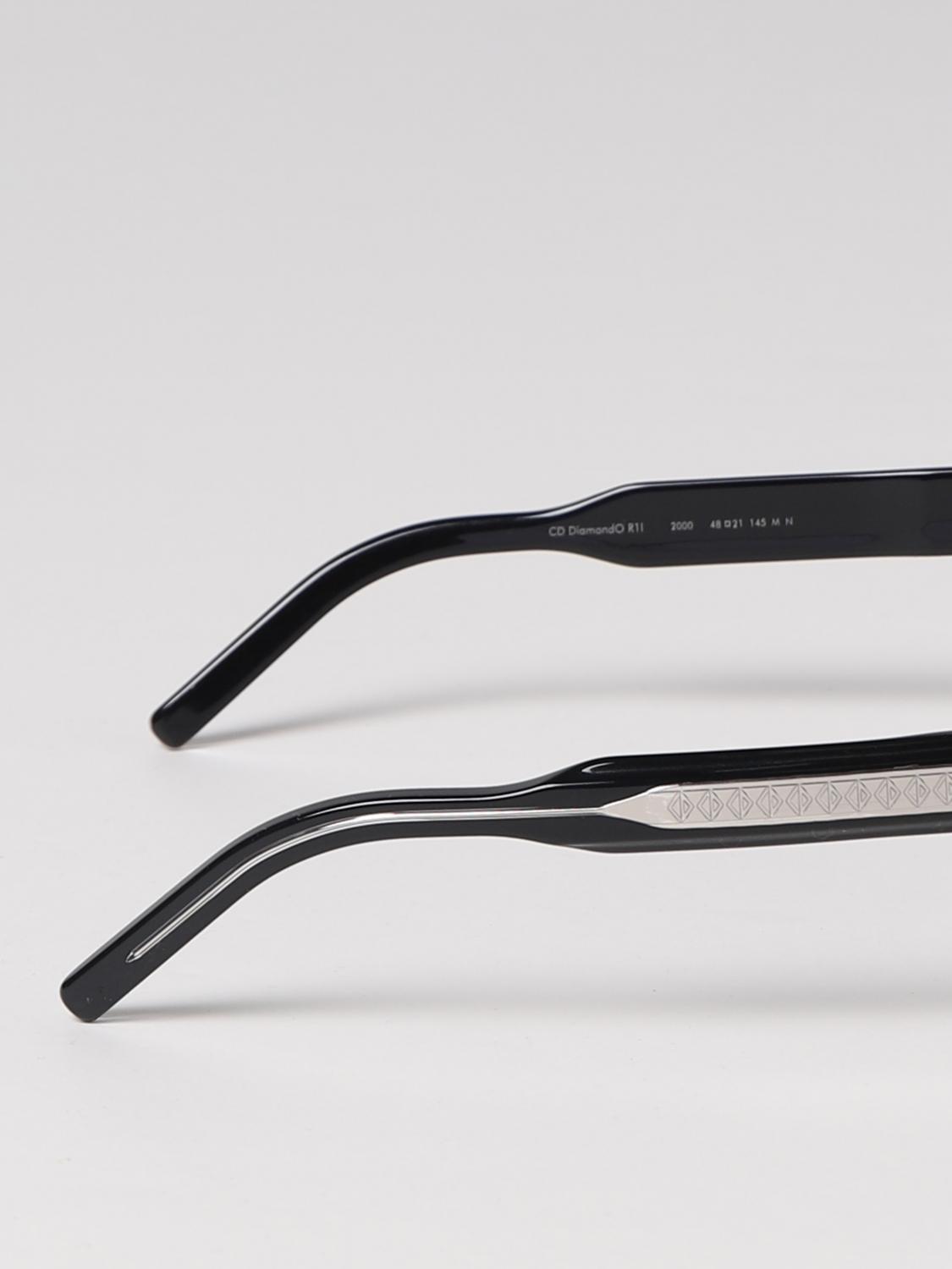 DIOR OPTICAL FRAMES: Glasses men Christian Dior, Brown - Img 3