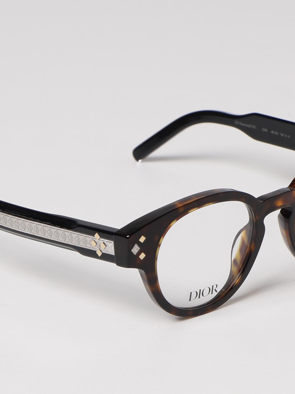 DIOR OPTICAL FRAMES: Glasses men Christian Dior, Brown - Img 4