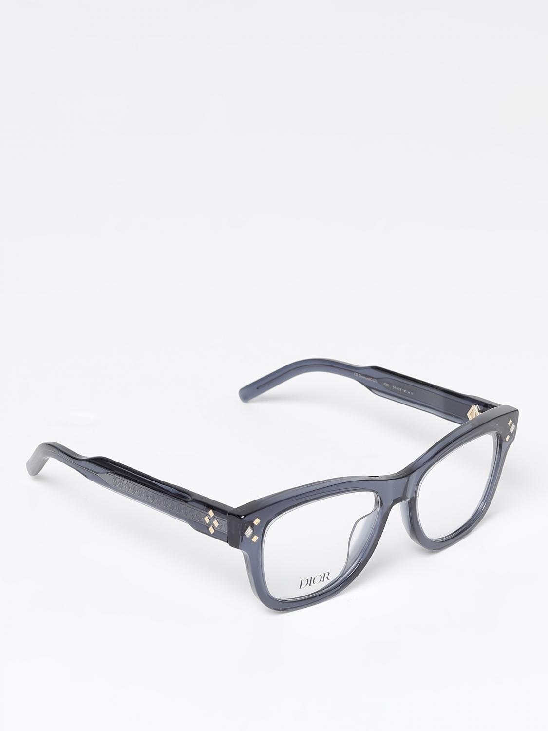 DIOR: Lunettes homme Christian Bleu Lunettes De Vue Dior CD
