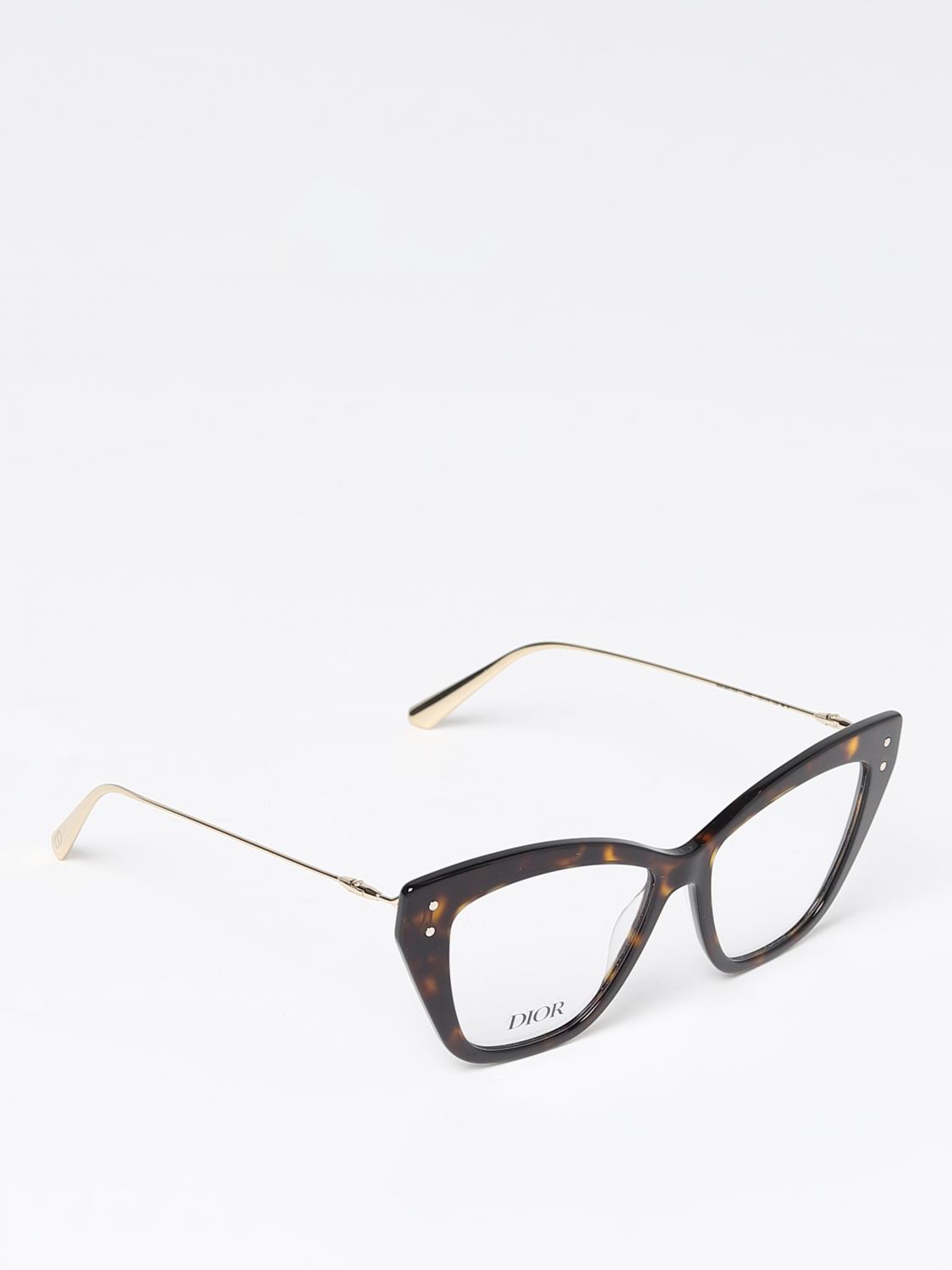DIOR OPTICAL FRAMES: Glasses woman Christian Dior, Brown - Img 1