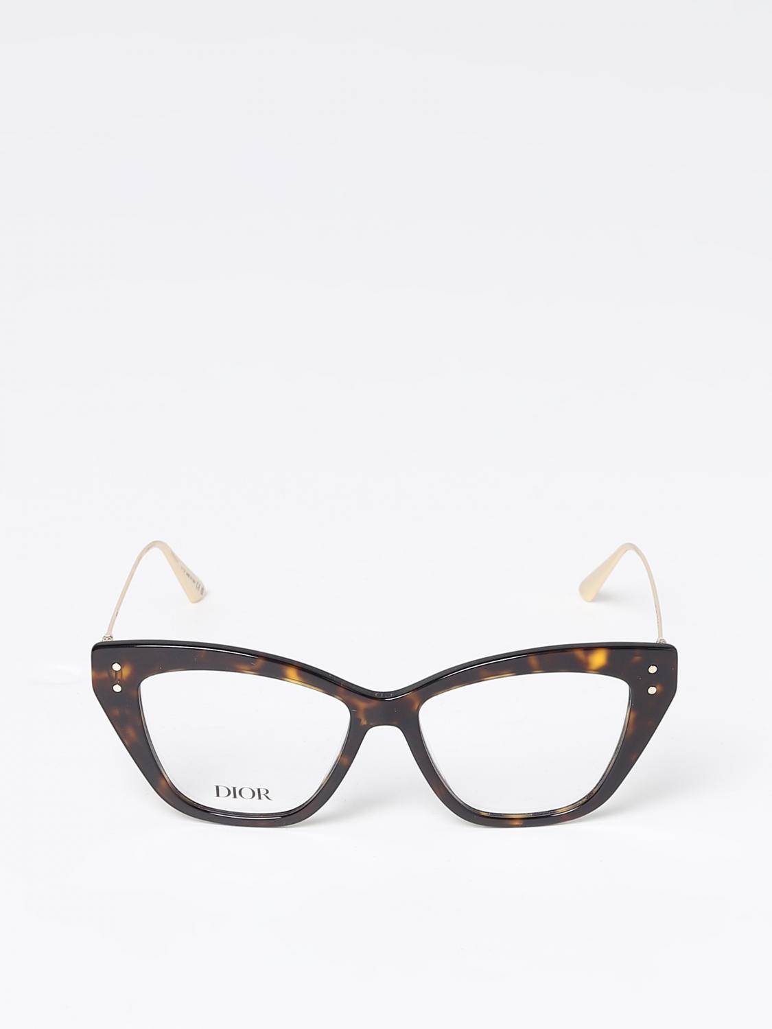 DIOR OPTICAL FRAMES: Glasses woman Christian Dior, Brown - Img 2