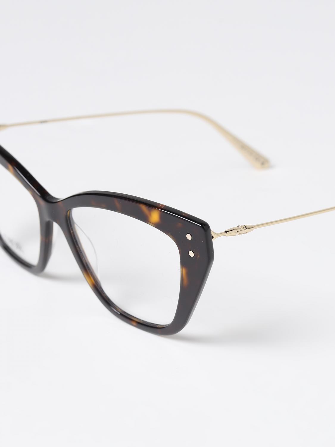 DIOR OPTICAL FRAMES: Glasses woman Christian Dior, Brown - Img 4