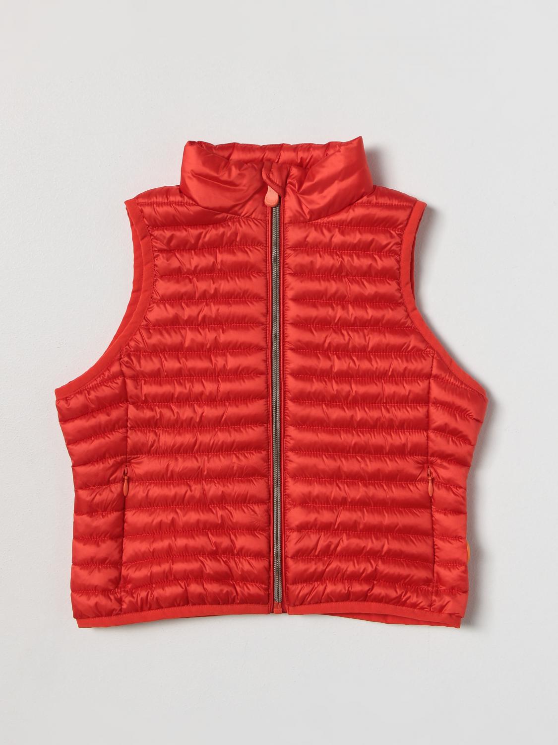 SAVE THE DUCK JACKE: Jacke kinder Save The Duck, Rot - Img 1