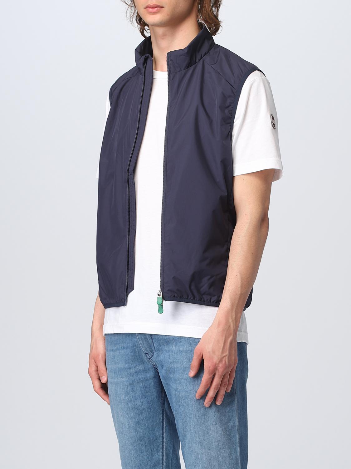 SAVE THE DUCK CHAQUETA: Chaqueta hombre Save The Duck, Azul Oscuro - Img 3