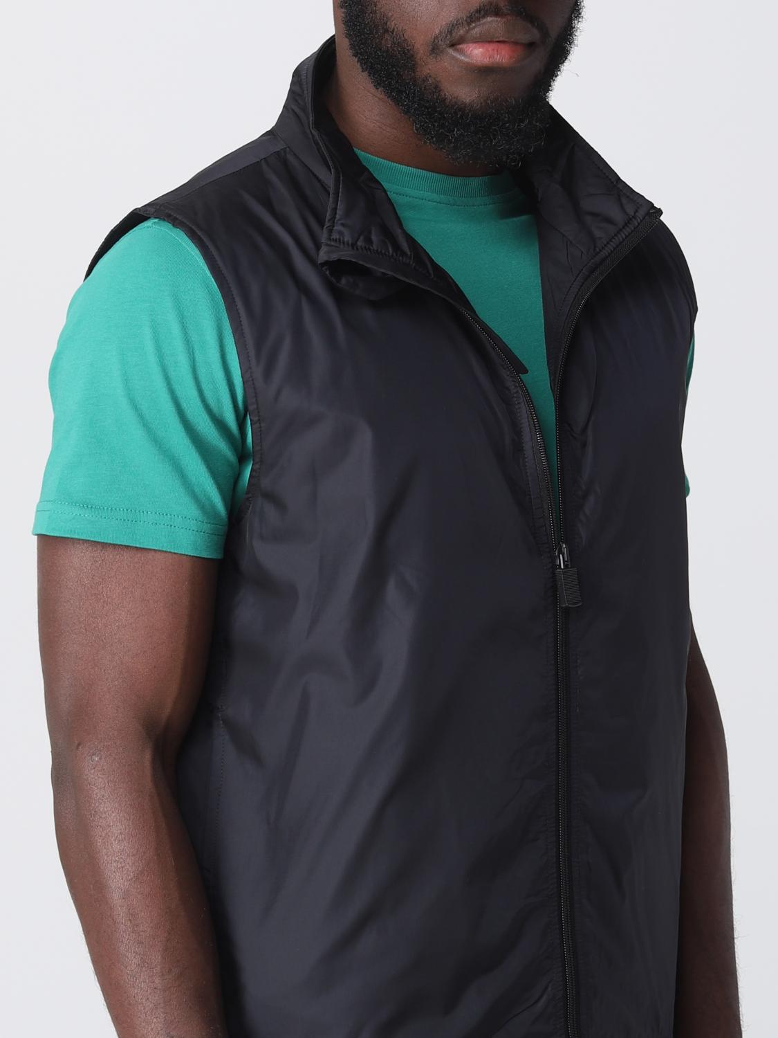 ASPESI SUIT VEST: Suit vest men Aspesi, Black - Img 4