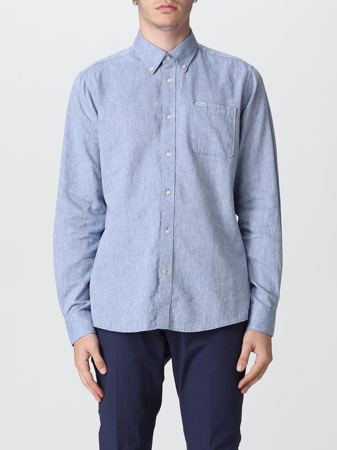 BARBOUR HEMD: Hemd herren Barbour, Blau - Img 1