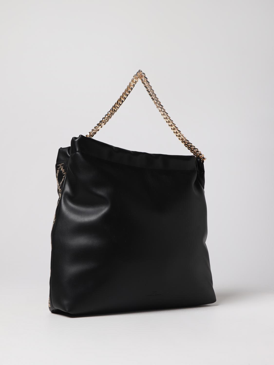ELISABETTA FRANCHI BORSA TOTE: Borsa Elisabetta Franchi in pelle sintetica, Nero - Img 2