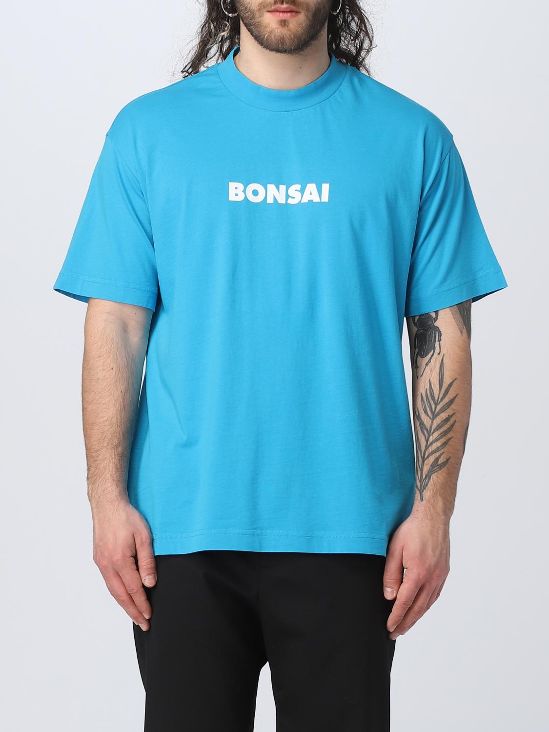 BONSAI T-SHIRT: T-shirt men Bonsai, Gnawed Blue - Img 1