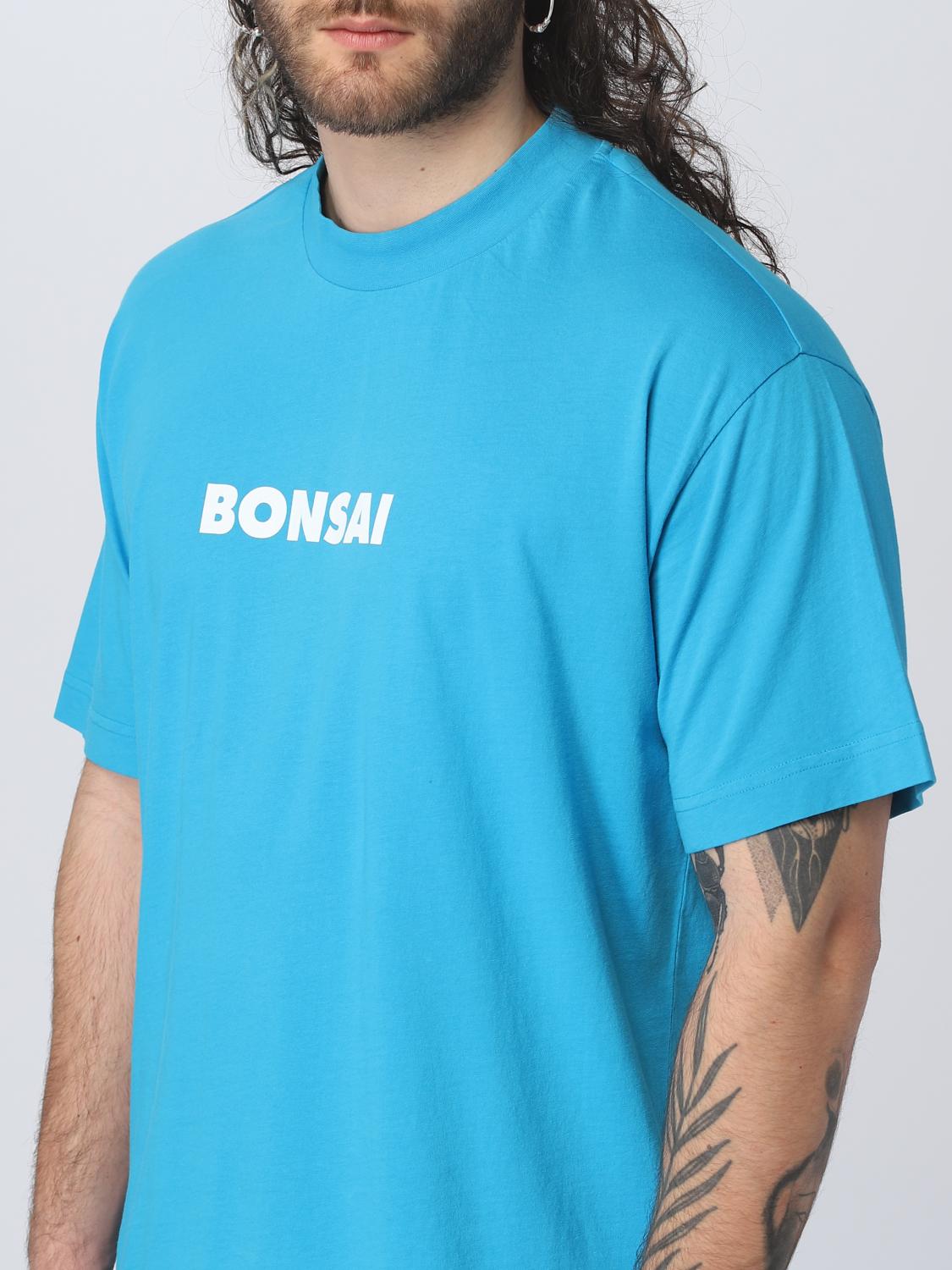 BONSAI T-SHIRT: T-shirt men Bonsai, Gnawed Blue - Img 3
