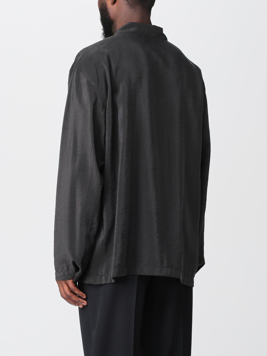LEMAIRE CAMICIA: Camicia Lemaire in seta e nylon, Blue - Img 3