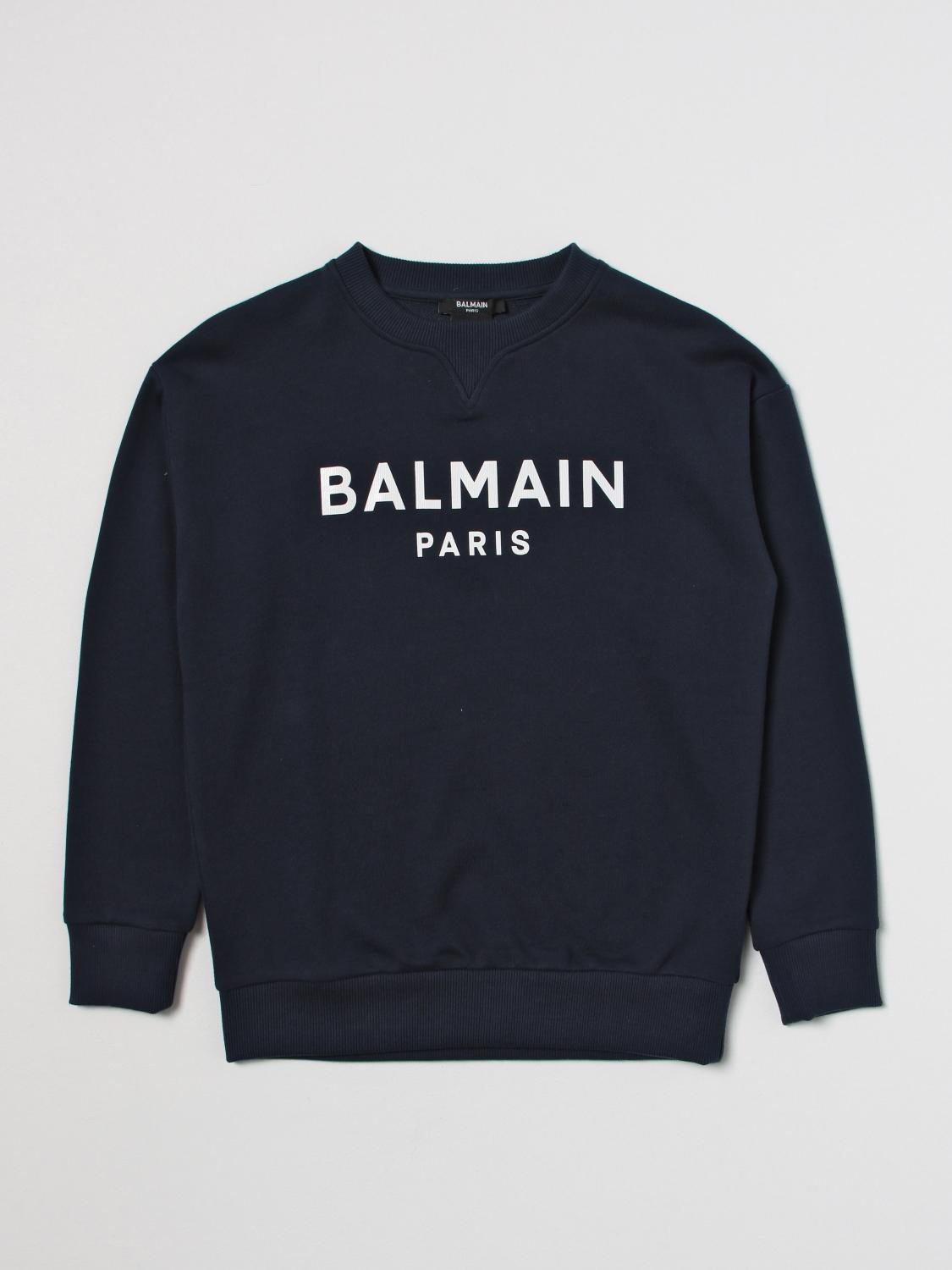 BALMAIN PULLOVER: Pullover kinder Balmain Kids, Blau - Img 1