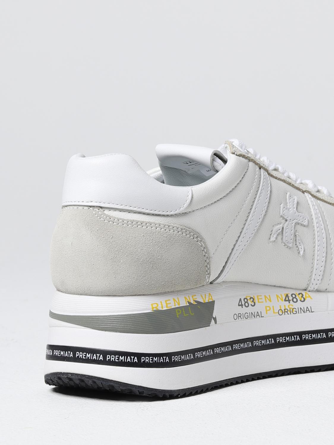 PREMIATA BASKETS: Baskets femme Premiata, Beige - Img 3