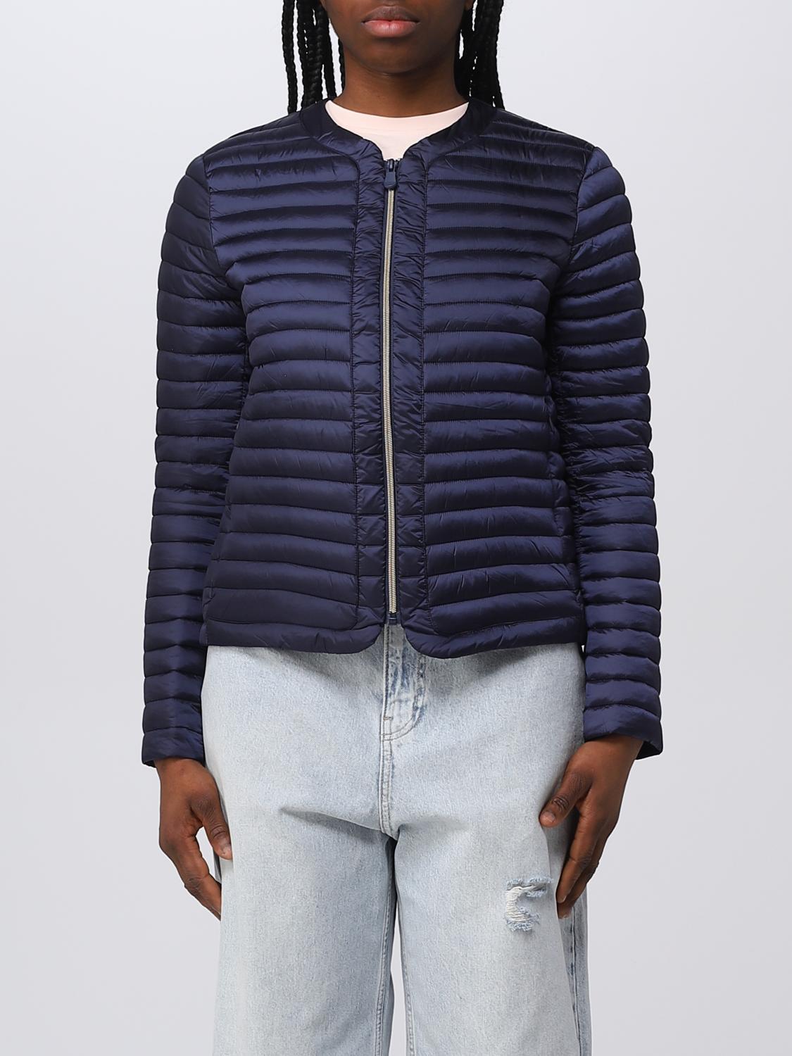 SAVE THE DUCK COAT: Coat woman Save The Duck, Black - Img 1