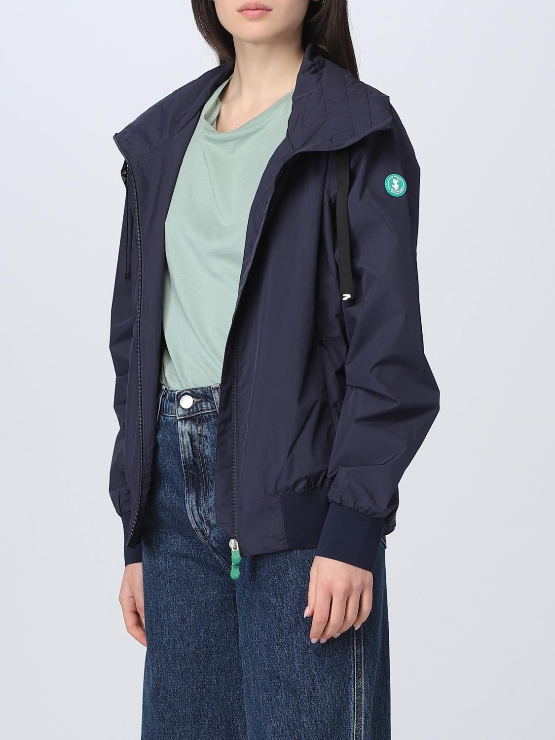 SAVE THE DUCK ABRIGO: Abrigo mujer Save The Duck, Azul Oscuro - Img 3