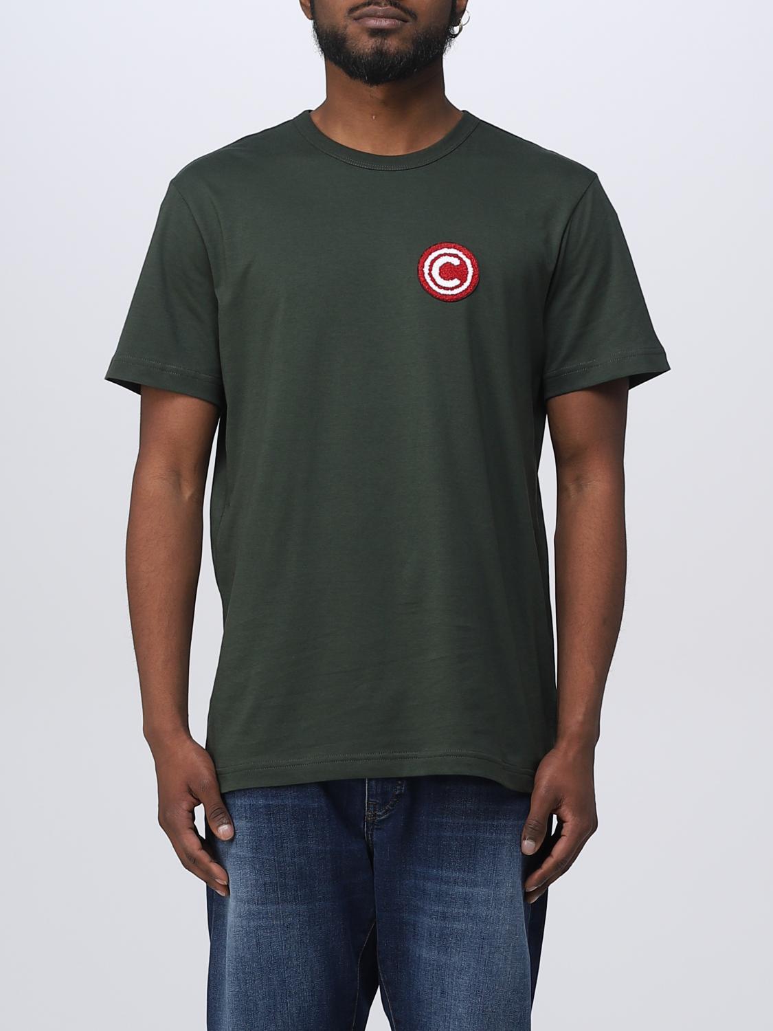Colmar Jersey T Shirt with Ribbed Effect in White