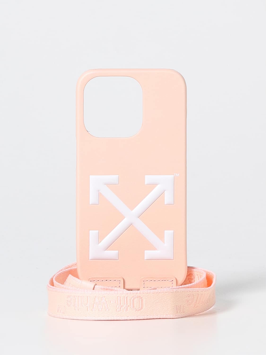 OFF-WHITE ACCESORIOS TECNOLÓGICOS: Funda mujer Off-white, Rosa - Img 1