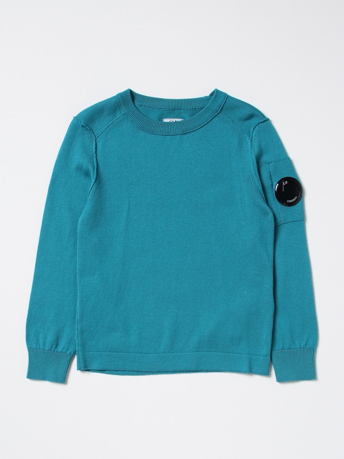 C.P. COMPANY PULL: Pull enfant C.P. Company, Bleu - Img 1