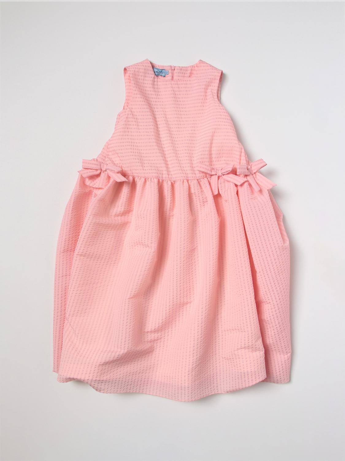 MI MI SOL KLEID: Kleid kinder Mi Mi Sol, Pink - Img 1