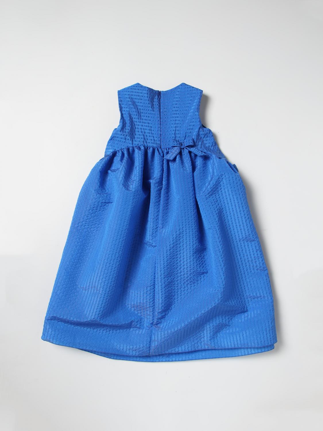 MI MI SOL VESTIDO: Vestido niños Mi Mi Sol, Azul Claro - Img 2