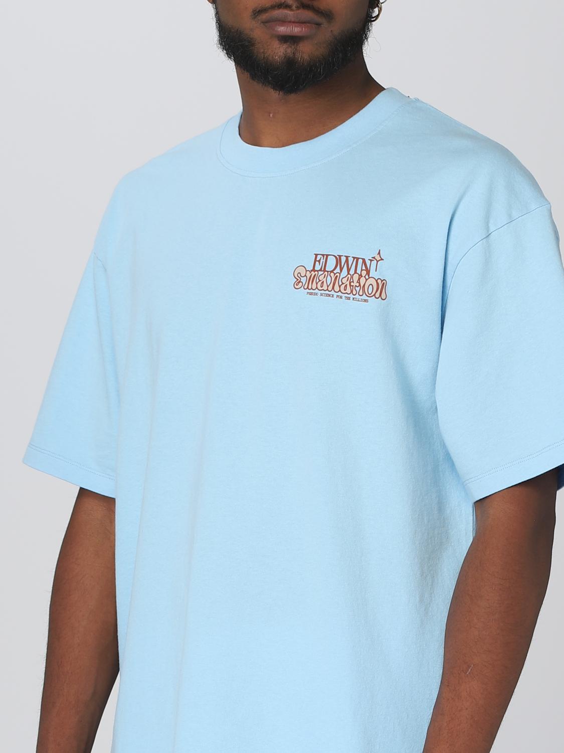 EDWIN T-SHIRT: T-shirt men Edwin, Sky - Img 4