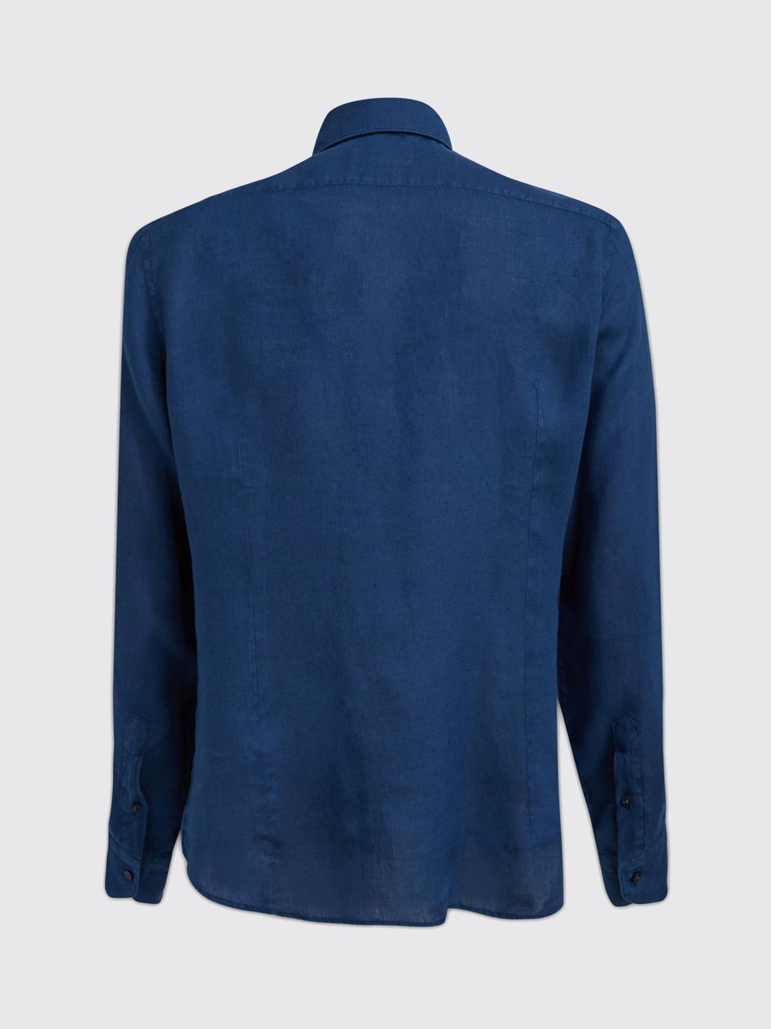 TINTORIA MATTEI SHIRT: Shirt men Tintoria Mattei, Blue 1 - Img 2