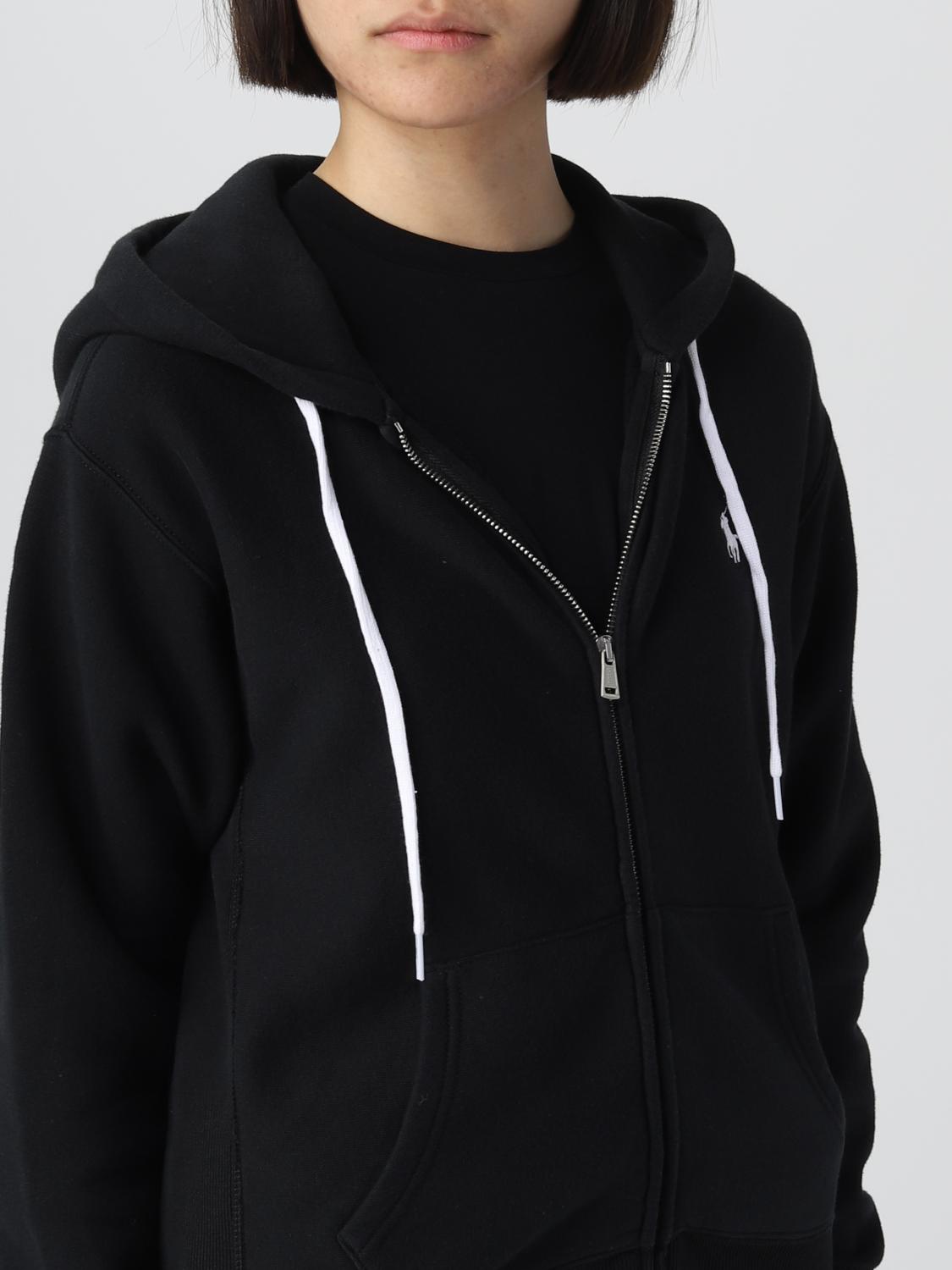 POLO RALPH LAUREN SUDADERA: Sudadera mujer Polo Ralph Lauren, Negro - Img 4