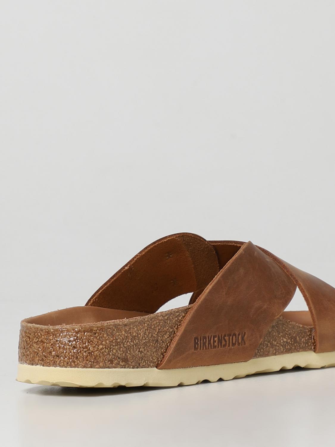 BIRKENSTOCK SANDALI BASSO: Sandalo Siena Big Buckle Birkenstock in pelle oliata, Marrone - Img 3