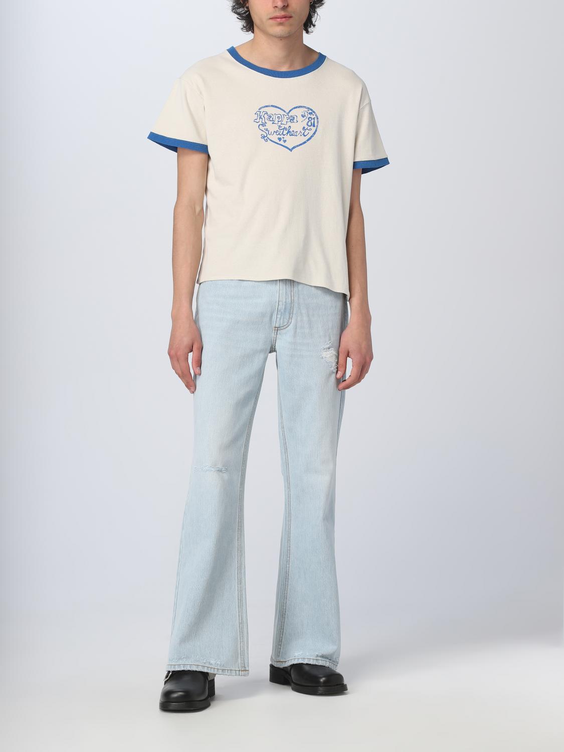 ERL T恤: T恤 男士 Erl, 白色 - Img 2