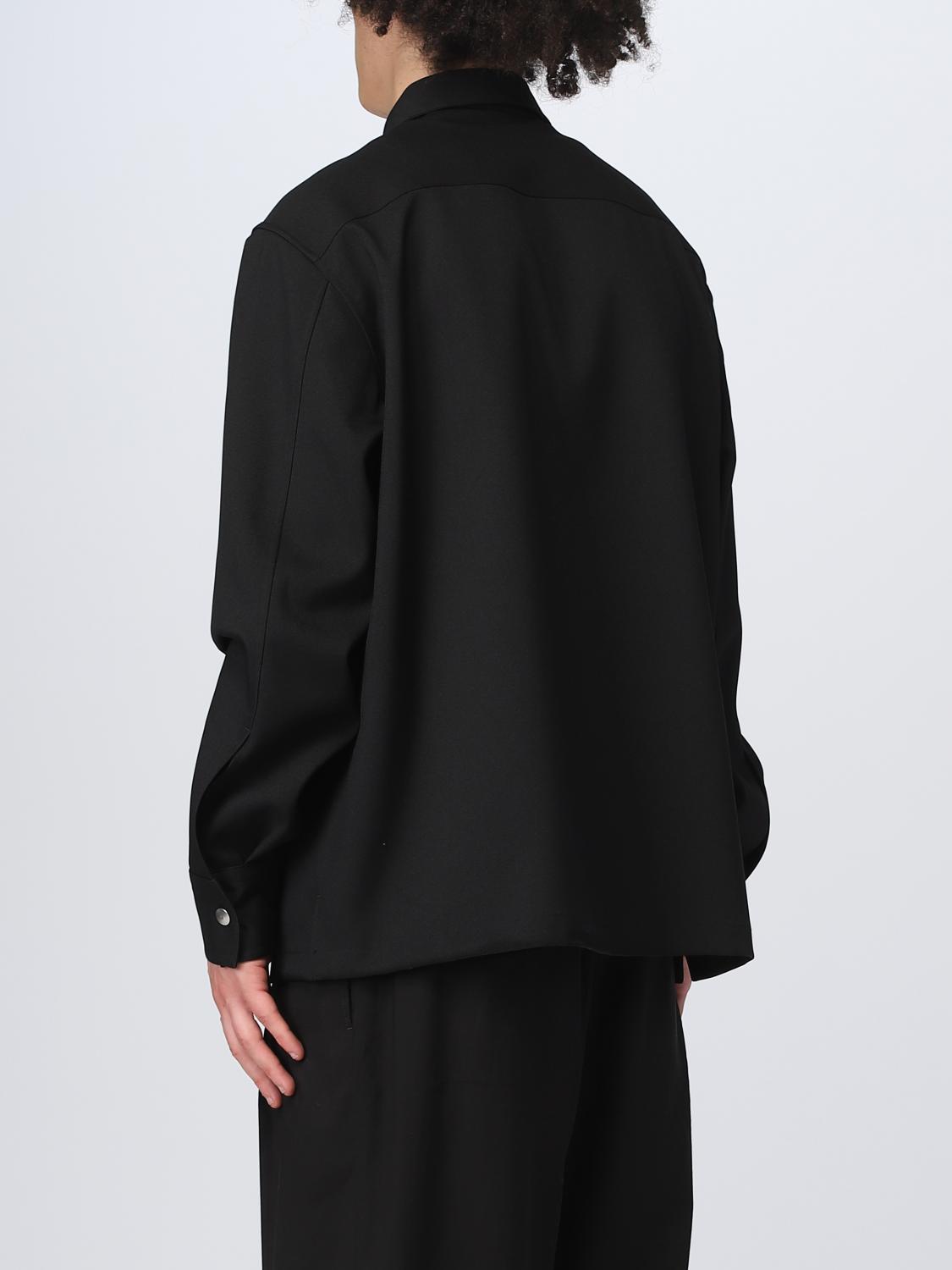 Jil Sander シャツ メンズ - ブラック | J22DL0136J70001 | GIGLIO.COM