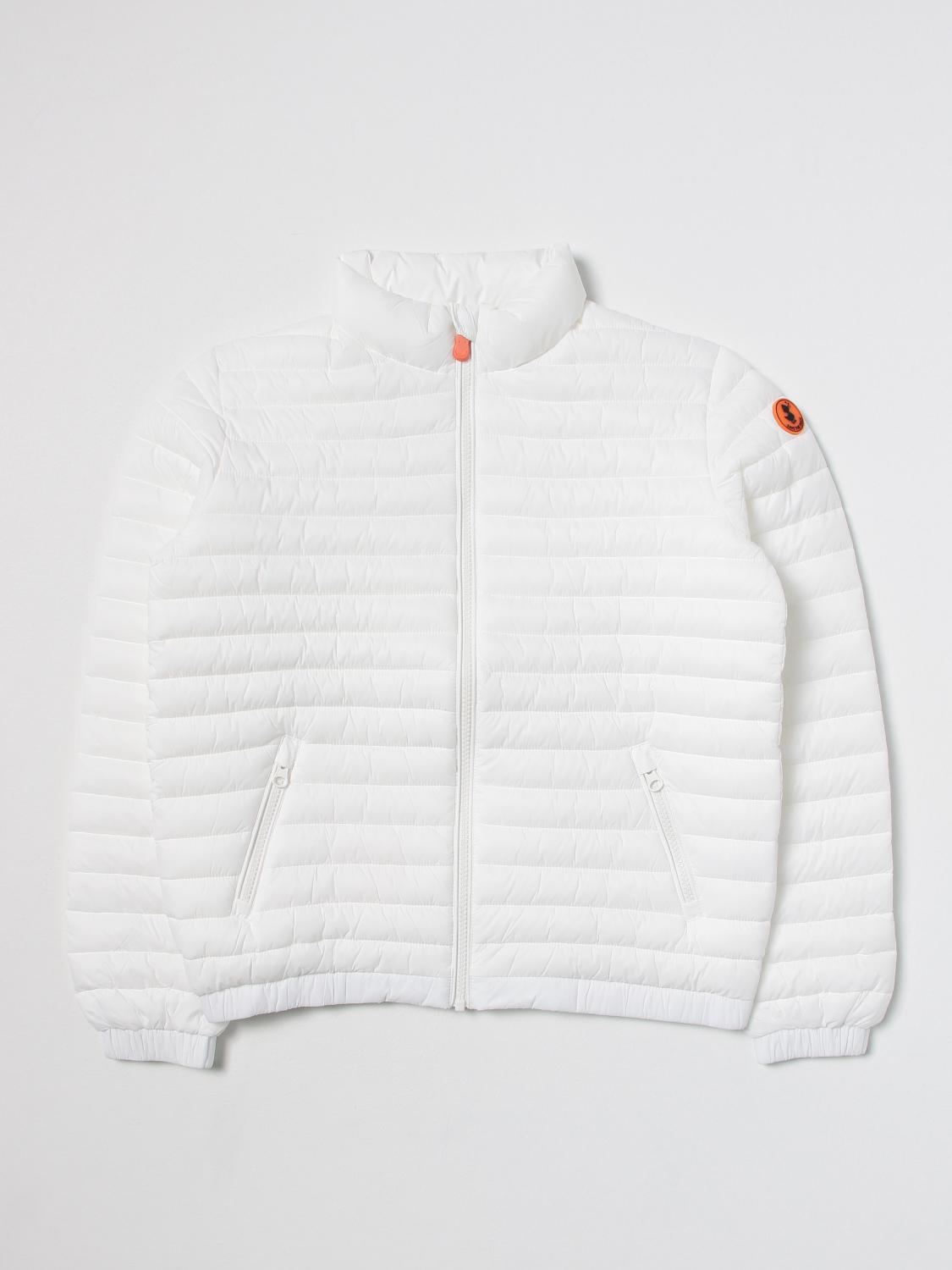 SAVE THE DUCK JACKET: Jacket kids Save The Duck, White - Img 1