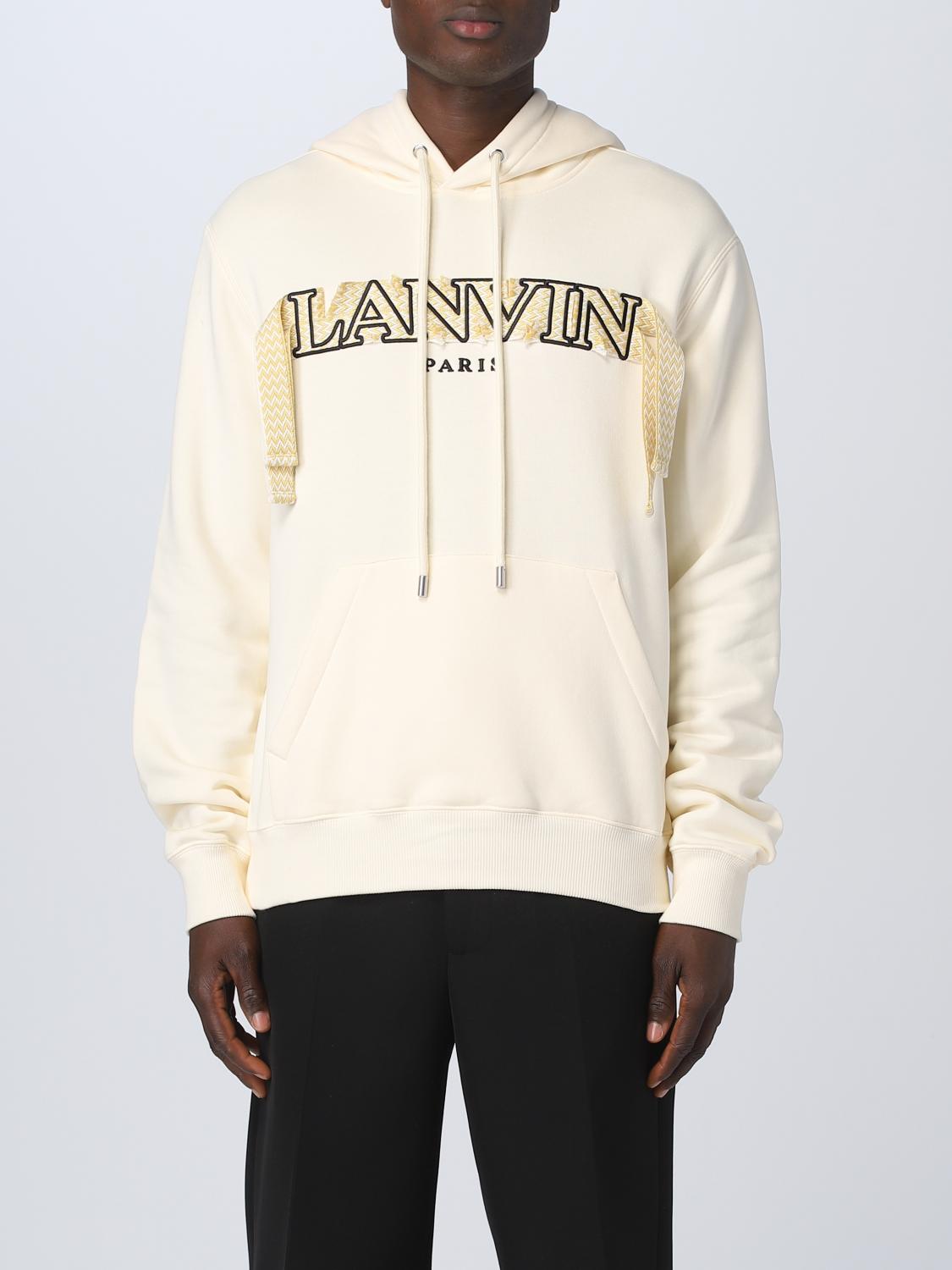 Lanvin Felpa Avorio Con Logo Per Bambini N30367/519 main image 1