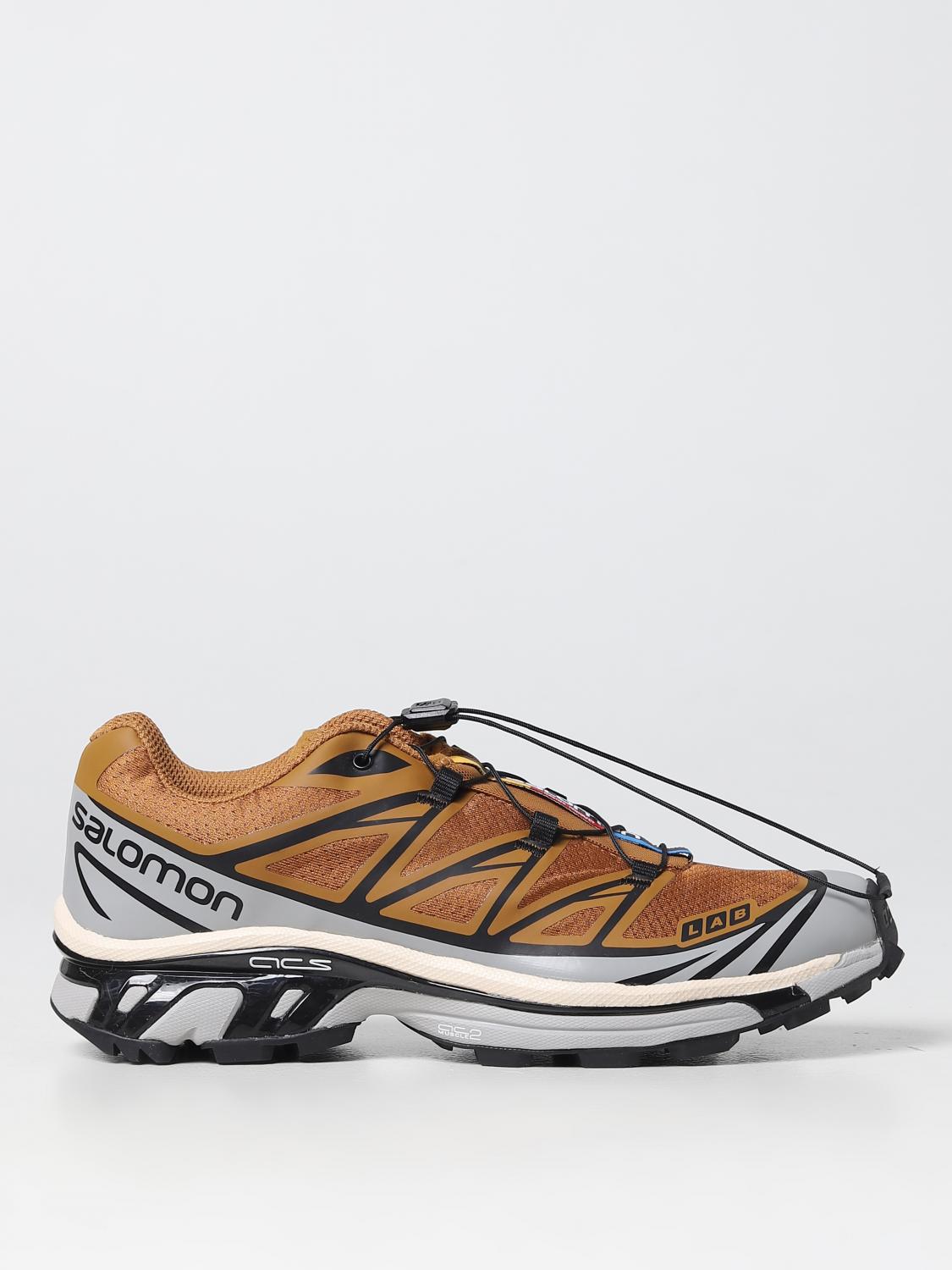 SALOMON SNEAKERS: Sneakers XT-6 Salomon in tessuto e pelle sintetica, Lilla - Img 1