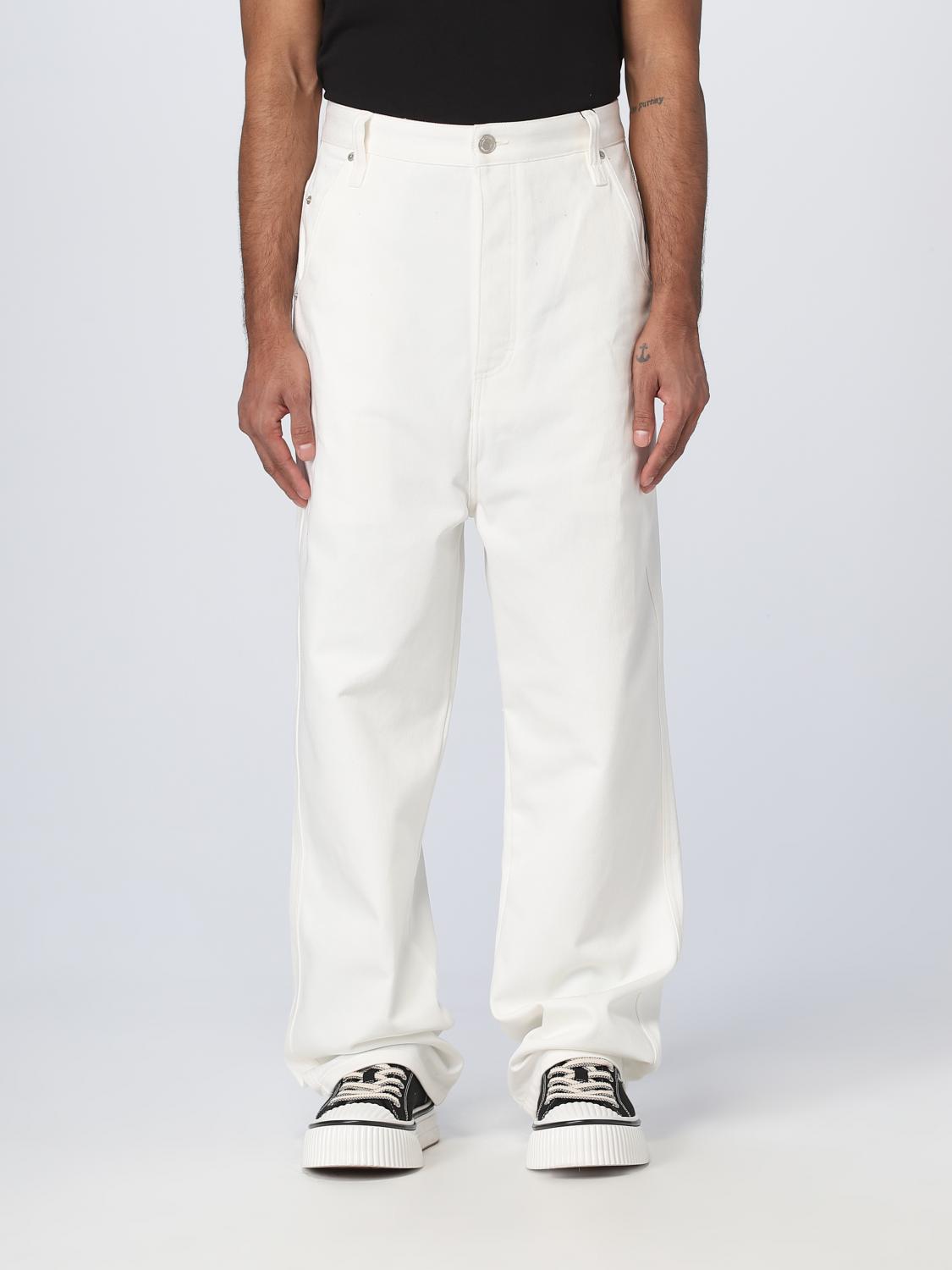 AMI PARIS JEANS: Pants men Ami Paris, White - Img 1