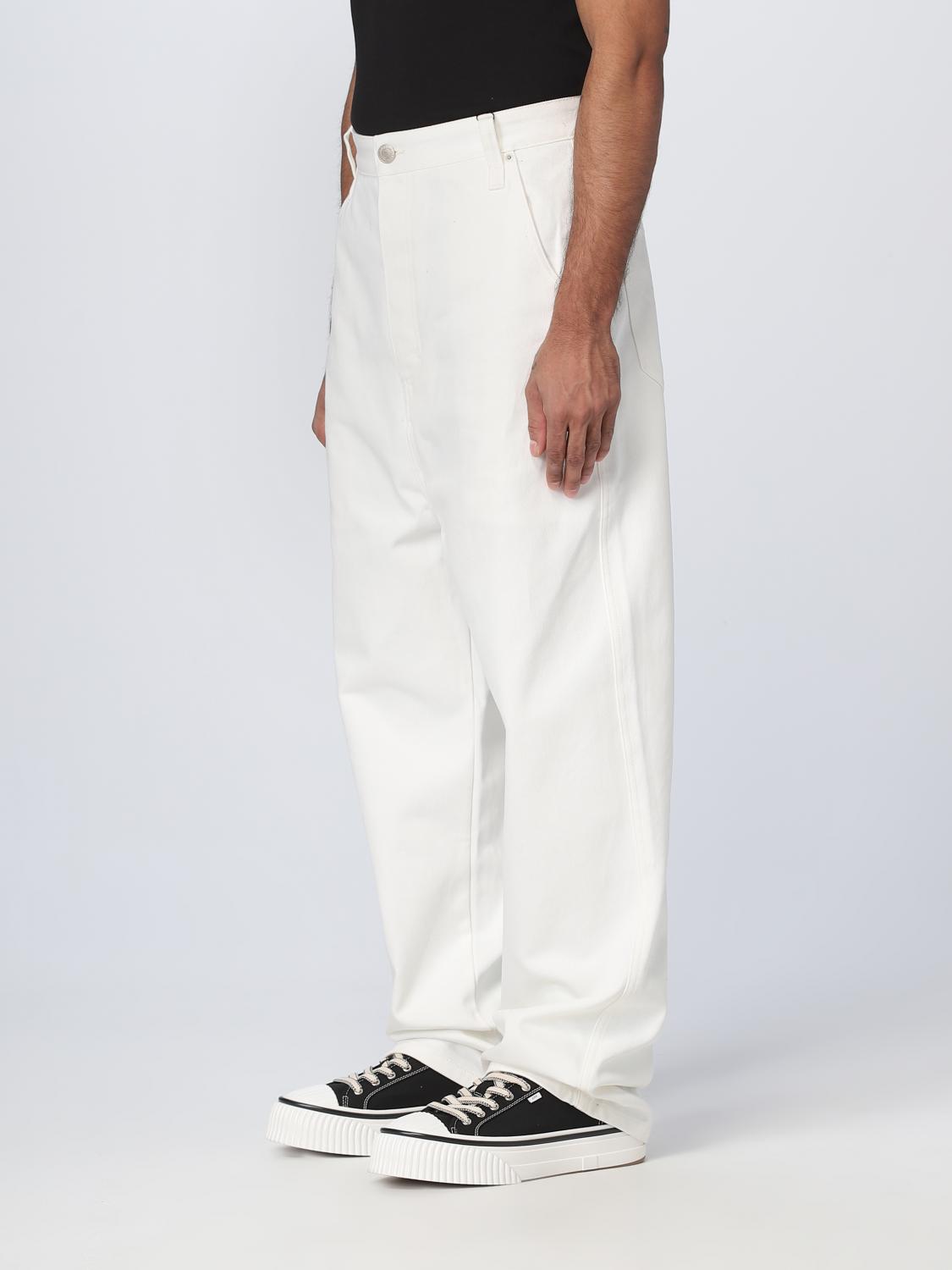 AMI PARIS JEANS: Pants men Ami Paris, White - Img 4