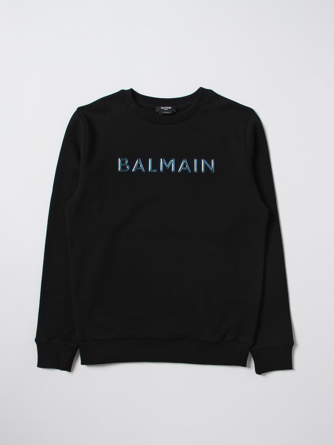 BALMAIN PULL: Pull enfant Balmain Kids, Noir - Img 1