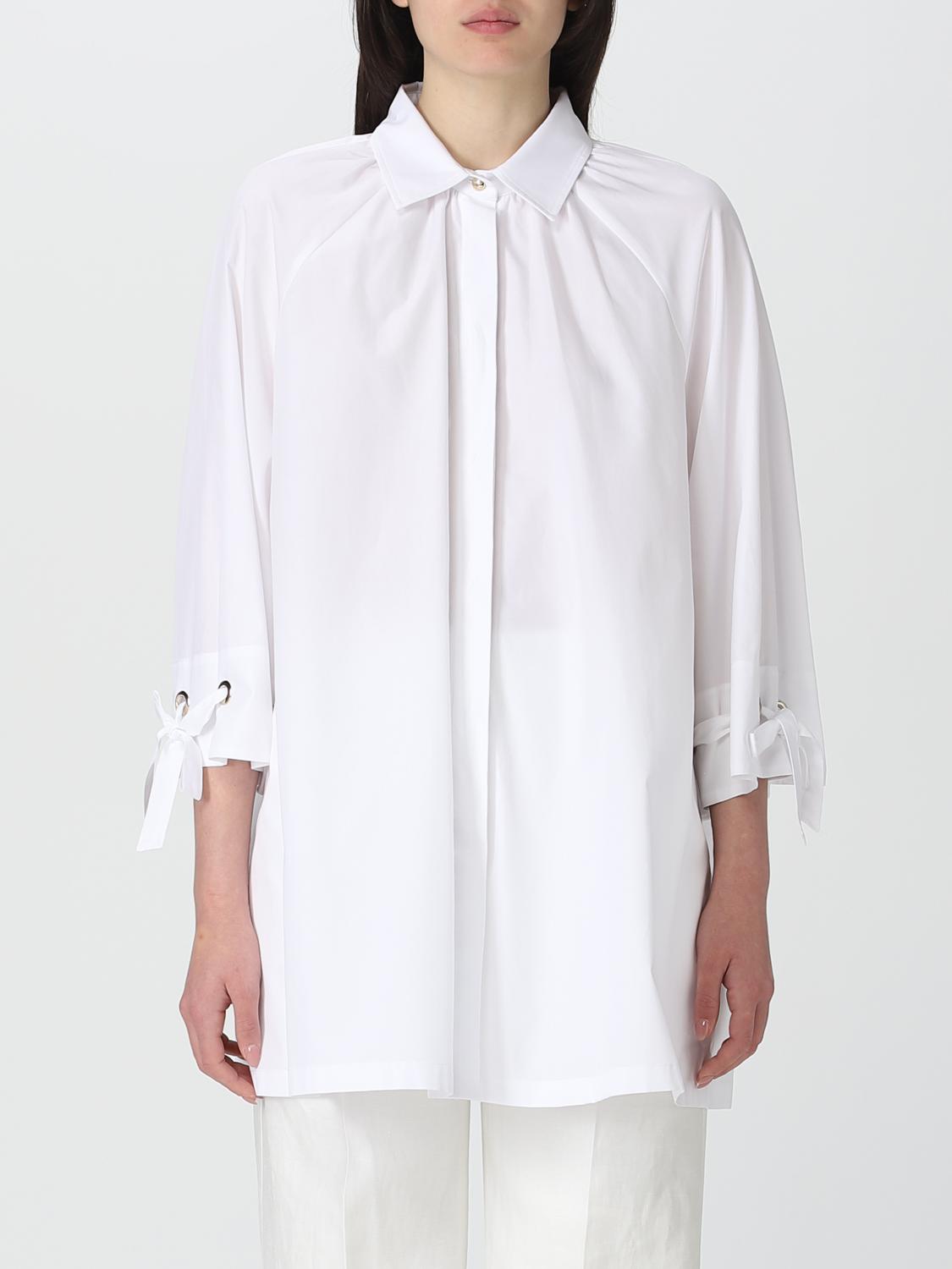 MAX MARA CAMICIA: Camicia Gigi Max Mara in popeline, Bianco - Img 1