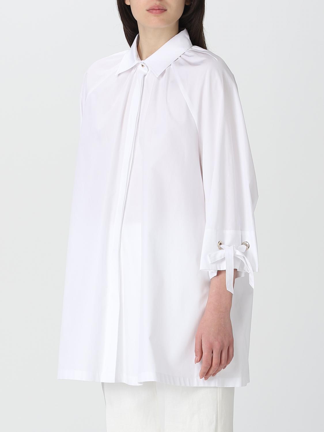 MAX MARA CAMICIA: Camicia Gigi Max Mara in popeline, Bianco - Img 4