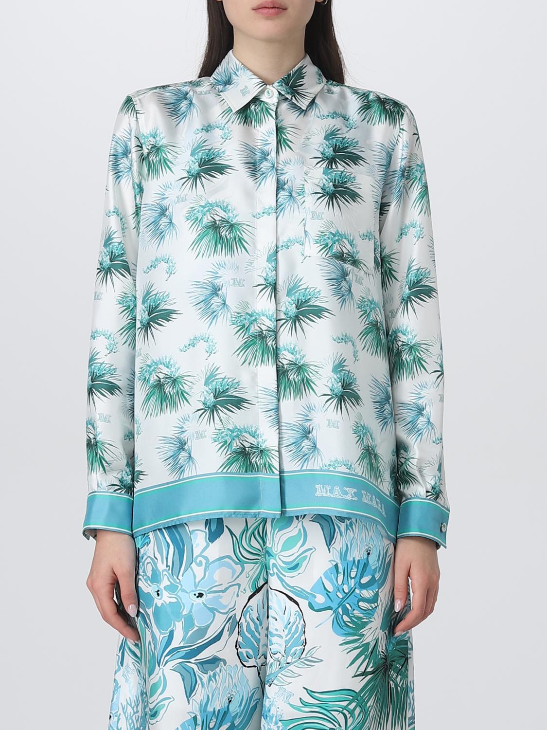 MAX MARA CAMISA: Camisa mujer Max Mara, Verde - Img 1
