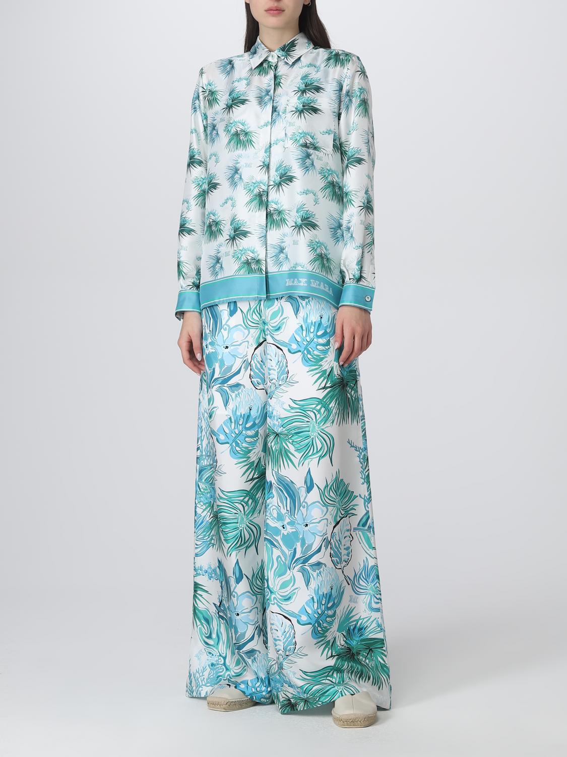 MAX MARA CAMISA: Camisa mujer Max Mara, Verde - Img 2
